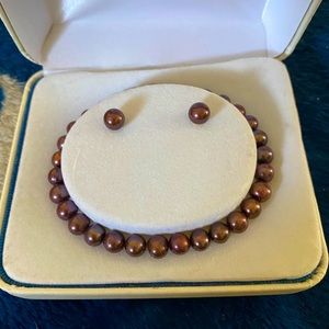 Bronze pearl 4 piece set.